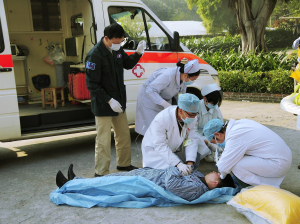 충북 진천군, 지역자율방재단 재난대응 훈련 실시