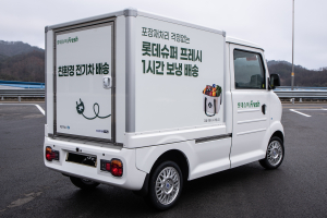 디피코 포트로, 배달차 시장 본격 공략… ‘롯데슈퍼 배달차’ 된다