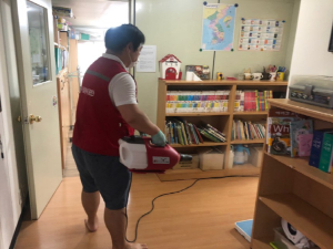시설관리공단, 코로나19 방역 활동 펼쳐