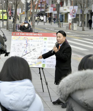 서대문구 신촌 연세로 일반차량 전면 통행으로 신촌 상권 부활 기대