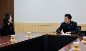 서강석 송파구청장, MZ직원과 새해맞이 ‘국밥’ 점심