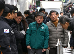 김길성 서울중구청장, 설 명절 앞두고 전통시장 안전·민생 점검 총력