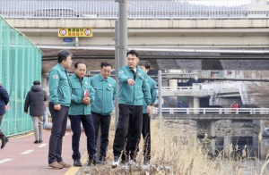 도봉구, 동절기 하천 안전 점검 실시