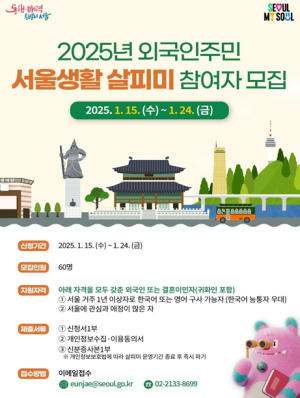 서울 사는 외국인과 서울시 소통창구… 외국인주민 서울생활 살피미 찾는다