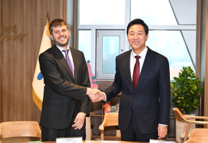 오세훈 서울특별시장, 세계대도시협의회 사무총장 면담 세계대도시협의회 40주년 기념총회 성공 개최 협력 다져