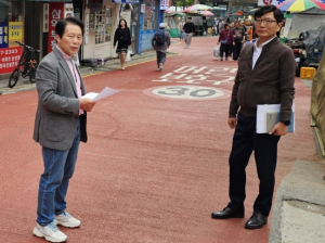 강북구의회 노윤상 의원, 안전한 등하교 환경을 위한 통학로 개선지 찾아