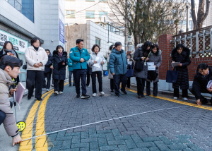 어린이 안전이 최우선” 박강수 마포구청장, 소의초등학교 통학로 점검