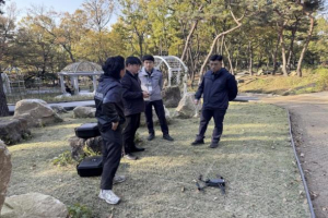 금천구, 드론 날려 산불 막는다... 산불 예방 총력