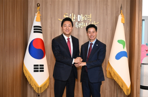오세훈 서울특별시장, 25일 서정일 미주한인회 총연합회 총회장 면담