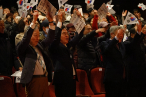 “대한독립만세” 2.8독립선언 재연한 진교훈 서울 강서구청장