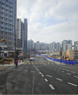 `시원하게 뚫었다` 동작구, 흑석3구역 신설도로 개통