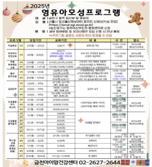 초보 부모 필수 코스!... 금천구, 출산·육아 맞춤형 교육 프로그램 운영