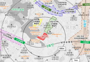 서울시, 사당동 303번지 일대 사당5 주택재건축 정비구역 정비계획 변경(안)“수정가결”