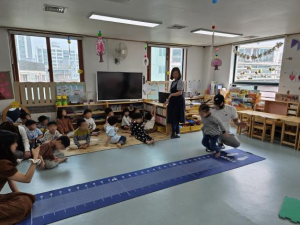 강남 어린이들 학교 입학 전 `아이뛰움`으로 체력 다진다
