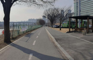 성동구, 살곶이 체육공원 앞 자전거도로 및 주변 환경 정비 추진