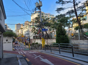 강남구, 언북초 등하굣길 지중화 한다