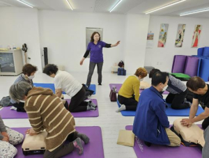 은평구 갈현1동, 통장협의회 대상 심폐소생술 교육 실시