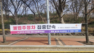 서울 중구, 남산 벚꽃길 불법주차 집중 단속