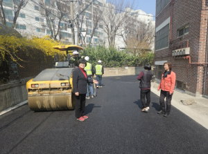 강북구의회 유인애 의원, 도로환경 정비 시작!