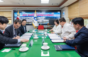 광진구, 한국전력공사 광진성동지사와 전신주 이설 협약 체결… 주민 보행 안전 확대