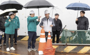 최호권 영등포구청장, 신안산선 신풍역 공사장 현장 찾아 합동점검 실시…도로 상태 안전한 것으로 확인