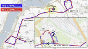 강동구 버스 4개 노선, 17일부터 고덕비즈밸리 내부로 운행
