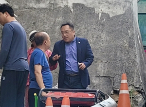 서대문구의회 이종석 의원, 홍은동 비탈길 상습 교통사고 현장 점검