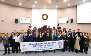 성북구의회, 미국 부에나파크市 대표단 방문 환영