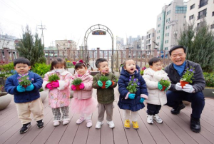 성북구, 고사리손과 함께 `봄` 심었어요
