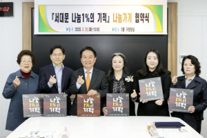 `서대문 나눔1%의 기적`에 지역사회의 온기 이어져