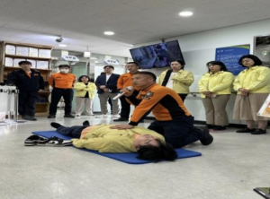 성동구 사근동, 성동소방서 합동 소방 훈련 및 심폐소생술 교육 실시