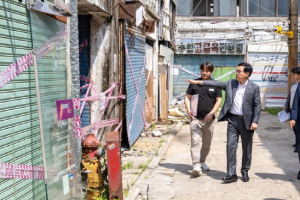 진교훈 강서구청장, 화곡동·공항동 정비사업지 현장 점검 나서