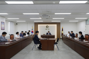 금천구의회, 제255회 정례회 9일 개회
