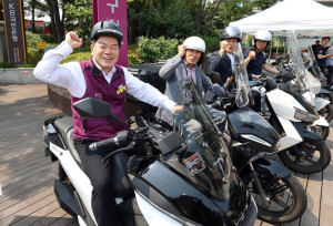 동대문구, 소상공인과 함께하는 전기이륜차 ‘해피아워’ 진행