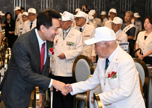 오세훈 서울시장, 20일 호국보훈의 달 맞아 `6.25전쟁 참전 유공자 기념행사` 참석