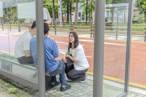 강북구의회  정초립 의원, 번동주공아파트 3·4단지 정류소에 BIT 설치