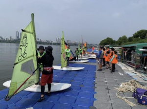 여름방학 윈드서핑 어때요? 강동구, 윈드서핑 교실 참가자 모집