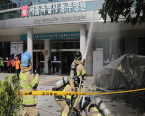 서울시 소방재난본부, 피난약자시설에 전기차 충전 안전시설 설치 지원… 합동훈련 병행