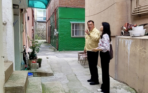 서대문구의회 이종석 의원, 홍제동 주택 외벽 붕괴 현장 방문 예방 철저 당부