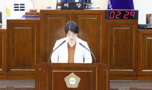 금정구의회 조준영 의원 ‘2025 금정, 지속가능한 도시로서의 존재 가치와 전략적 목표는 무엇인가?’ 5분 발언