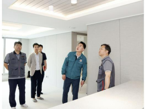 오언석 도봉구청장, `7월 말 입주` 도봉 롯데캐슬 골든파크 현장점검