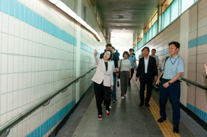 영등포구의회 우경란 의원, “주민 안전을 위한 한 걸음”…대방ㆍ신길 지하보도 현장 점검