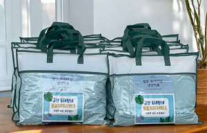 취약계층 여름철 건강 돌봄... 금천구, 돌봄SOS 이용자에 냉감이불 지원