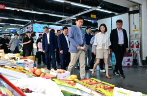 서울특별시의회 최호정 의장, 폭염에 따른 농산물 물가 현장 긴급 점검 수급 대책 등 주문