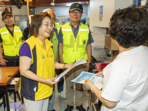 박희영 용산구청장, 청소년 유해환경 현장점검 나서