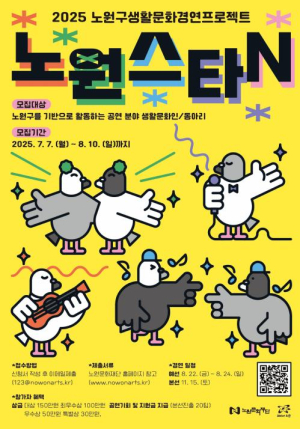 상계동 사자보이즈, 공릉동 헌트릭스 다 나와라~ 오늘은 내가 Your IDOL~☆노원구, 생활문화 경연 프로젝트 `노원스타N` 개최