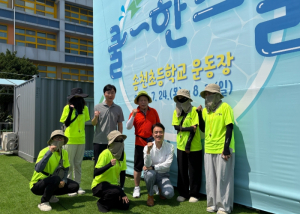 강북구의회 노윤상 의원, 어린이 물놀이장 안전 점검 및 집행부 격려