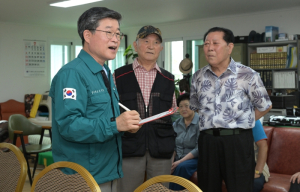 중구청장, 어르신 무더위쉼터 현장 점검 나서