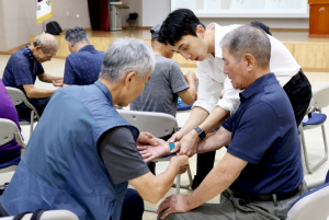 안전을 지키는 한 줄! 성동구, 근로자 테이핑 교육 첫 시행