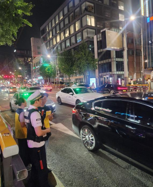 합동 단속으로 `이태원 교통청정구역` 만든다...용산구, `택시 법규위반` 관·경 심야 합동 단속